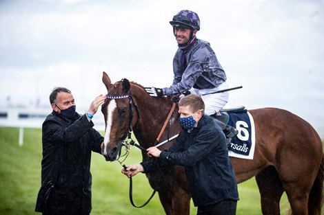Mac Swiney and Rory Cleary winners of the Irish 2,000 Guineas.<br><br />
The Curragh Racecourse<br><br />
22.05.2021