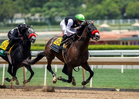 Hot Rod Charlie - Santa Anita Work, May 28, 2021