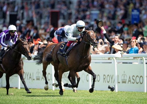 Palace Pier and Frankie Dettori win the Queen Anne Stakes<br><br />
Ascot 15.6.21