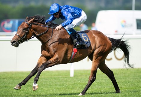 Kemari and William Buick win the Queen&#39;s Vase<br><br />
Ascot 16.6.21