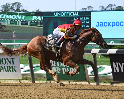 First Captain wins 2021 Dwyer Stakes at Belmont Park