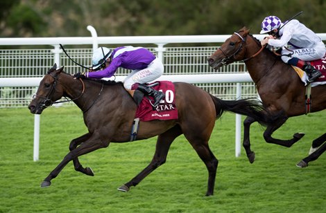 Alcohol Free (Oisin Murphy) beats Poetic Flare in the Sussex Stakes<br>
Glorious Goodwood 28.7.21