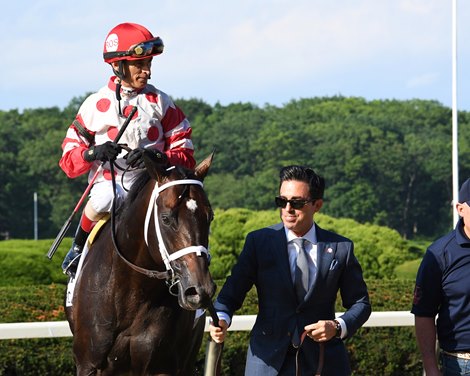 Mind Control wins 2021 John A. Nerud Stakes at Belmont Park
