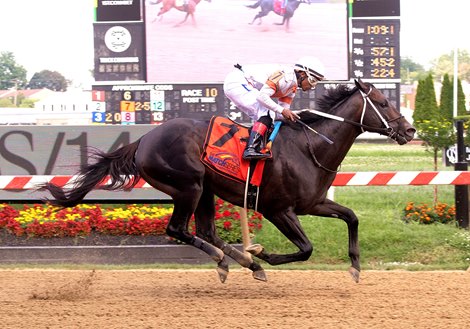 Yaupon wins 2021 Lite the Fuse Stakes at Pimlico