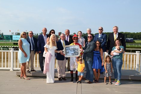 First Captain wins 2021 Dwyer Stakes at Belmont Park