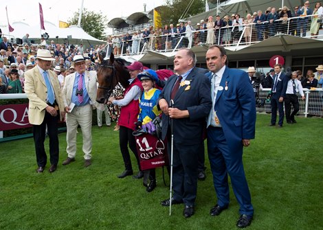 Trueshan (Hollie Doyle) win the Goodwood Cup<br>
Goodwood 27.7.21
