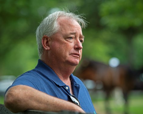 Boyd Browning.<br><br />
Scenes, people and horses at The July Sale at Fasig-Tipton near Lexington, Ky. on July 10, 2021. 