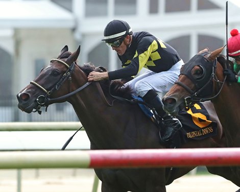 Violenza wins the Andy Guest Stakes Monday, July 26, 2021 at Colonial Downs