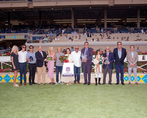 Tripoli wins the Pacific Classic Stakes Saturday, August 21, 2021 at Del Mar