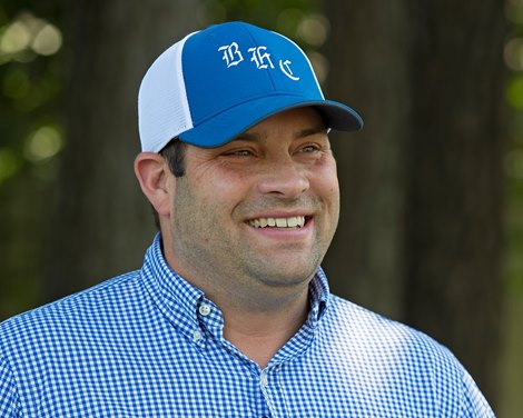 Brad Cox<br><br />
Saratoga racing scenes in Saratoga Springs, N.Y. on Aug. 5, 2021. 