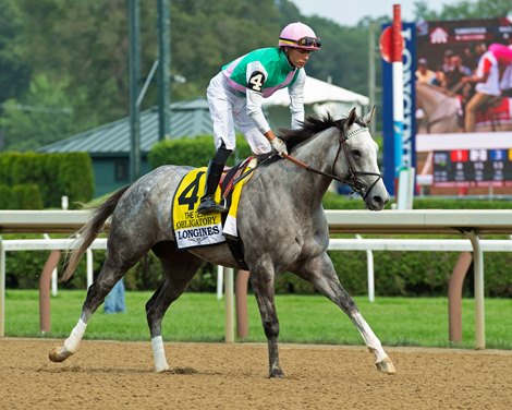 Obligatory<br>
Saratoga racing scenes at Saratoga in Saratoga Springs, N.Y. on Aug. 7, 2021. 