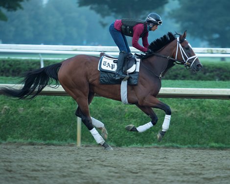 Malathaat<br><br />
Saratoga racing scenes in Saratoga Springs, N.Y. on Aug. 5, 2021. 