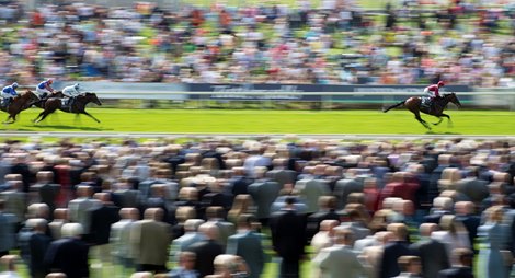 Mishriff (David Egan) wins the Juddmonte International Stakes<br><br />
York 18.8.21