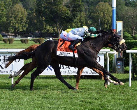 City Man wins the 2021 West Point Stakes at Saratoga