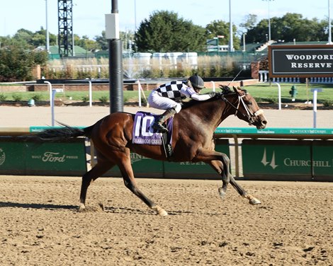 Everett&#39;s Song wins the Harrods Creek Stakes Saturday, September 25, 2021 at Churchill Downs