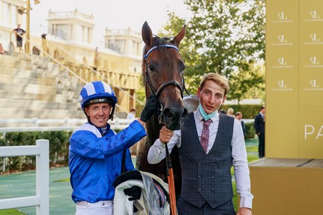 Baaeed (J. Crowley) wins Prix Du Moulin De Longchamp Gr.1  at ParisLongchamp, France, 05/09/2021, photo: Zuzanna Lupa