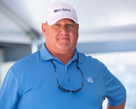 Kenny McPeek<br><br />
Keeneland September yearling sales on Sept. 16, 2021. 