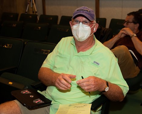 Mike Ryan<br><br />
Keeneland September yearling sales on Sept. 15, 2021. 