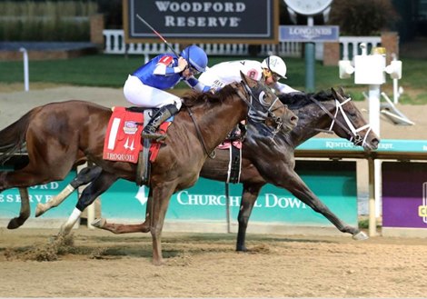 Major General wins the Iroquois Stakes Sept. 18 at Churchill Downs.