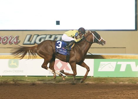 Warrant    wins the 2021 Oklahoma Derby