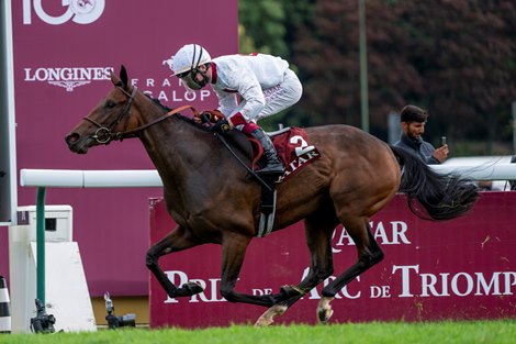 Zellie wins the 2021 Qatar Prix Marcel Boussac