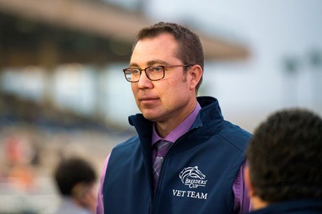 Will Farmer after Modern Games with William Buick win the Juvenile Turf (G1T) at Del Mar on November 5, 2021.