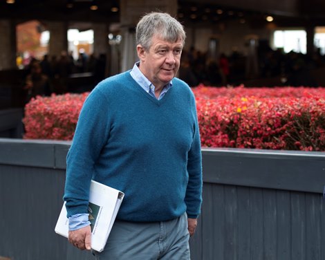 Brendan Gallagher with Old Frankfort Stud<br><br />
Horses, people and scenes at the Keeneland November Breeding Stock Sale in Lexington, Ky., on Nov. 11, 2021.