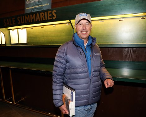 Hip 1153 Godolphin consignor, Michael Banahan representing, 2021 Keeneland November Sale