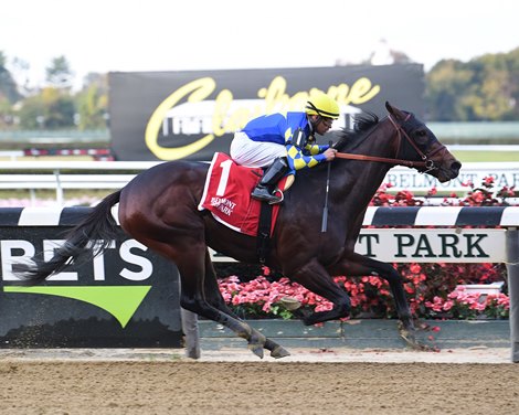 Rockefeller wins 2021 Nashua Stakes Sunday, November 7, 2021 at Belmont Park