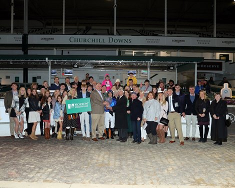 Maxfield wins the 2021 Clark Stakes at Churchill Downs