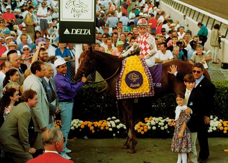 Gilded Time in the 1992 Breeders' Cup Juvenile