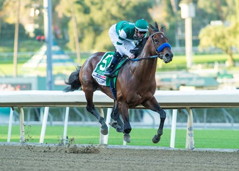 Flightline wins 2021 Malibu Stakes at Santa Anita Park