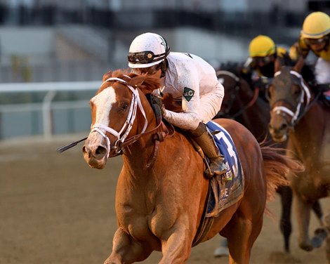 Americanrevolution wins the 2021 Cigar Mile at Aqueduct
