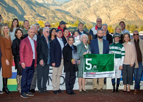 Flightline wins 2021 Malibu Stakes at Santa Anita Park
