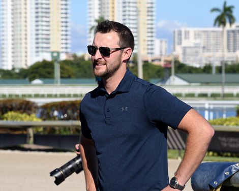 Chris Davis at Gulfstream Park