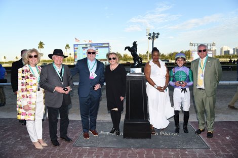 Colonel Liam wins the Pegasus World Cup Turf Invitational Stakes January 29, 2022 at Gulfstream Park