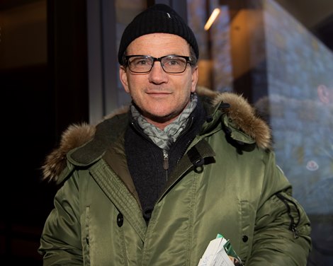 John Sikura after sale of Hip 176 Justly, 2yo consigned by Hill ’n’ Dale<br><br />
People, horses, and scenes at Keeneland January Horses of All Ages sale on Jan. 11, 2022. 