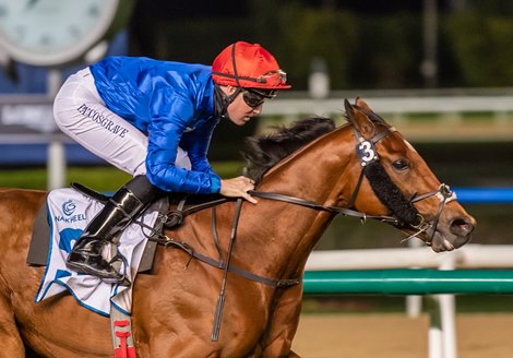 Dubai Future (Saeed Bin Suroor - Patrick Cosgrave) wins Dubai Racing Club Classic Presented By The View at the Palm JANUARY 14, 2022– 2410m, Turf race