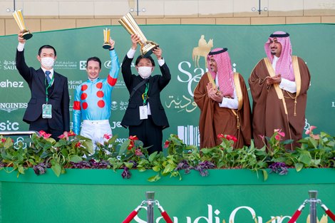 Power Authority Wins Neom Turf Cup 2022 Bet at King Abdulaziz . Race