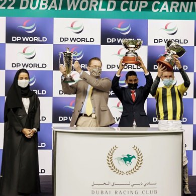 Shahama wins the 2022 UAE Oaks