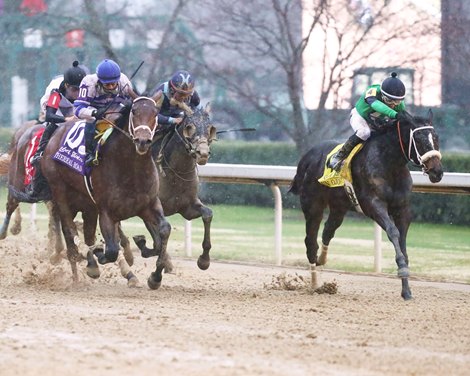 Un Ojo wins the 2022 Rebel Stakes at Oaklawn Park
