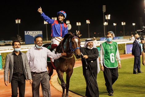 Meraas (M Al Mheiri - Antonio Fresu) beat Al Shindagha Sprint