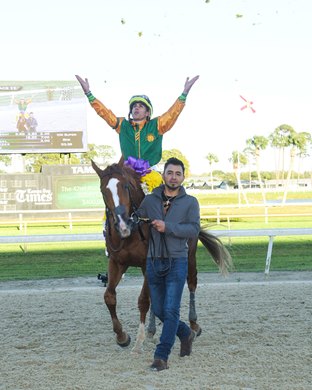 Classic Causeway wins the Tampa Bay Derby Saturday, March 12, 2022 at Tampa Bay Downs