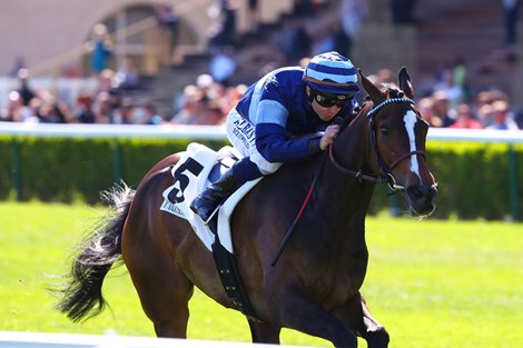 ParisLongchamp - 17/04/2022 - PRIX DE LA GROTTE (Gr 3) - ROSACEA, Mickael Barzalona -