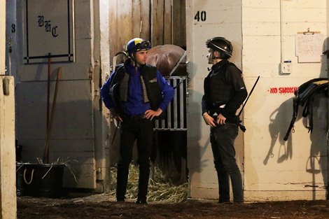 Florent Geroux and Flavien Prat at Churchill Downs on Saturday, April 30, 2022