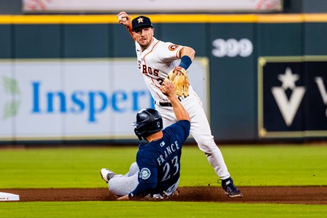 Reagan Bregman talks with FOX 26 after Astros win