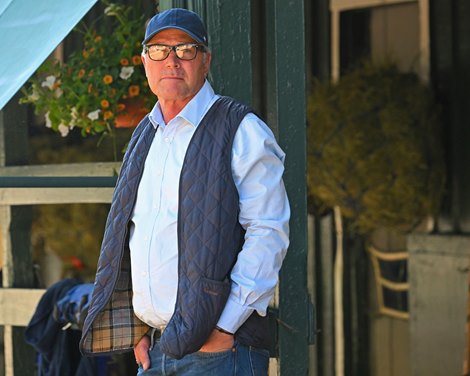 Tim Yakteen Preakness coverage at Pimlico Racecourse on May 18, 2022.