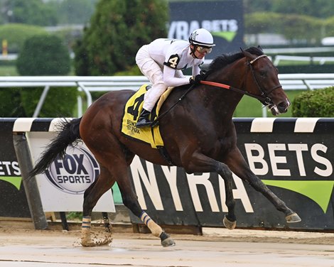 We the People wins the 2022 Peter Pan Stakes at Belmont Park