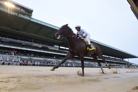 We the People wins the Peter Pan Stakes at Belmont Park