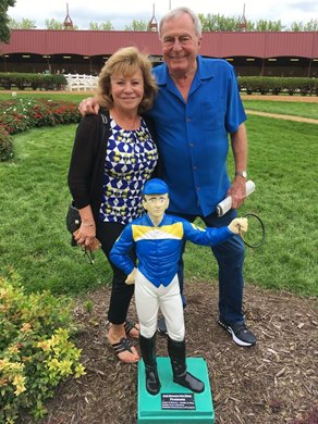 Barry and Joni Butzow at Canterbury Park